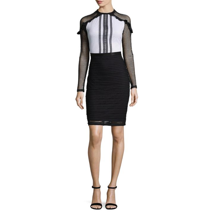Project Runway Lace Mix Dress