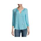 A.n.a 3/4 Sleeve Peasant Blouse