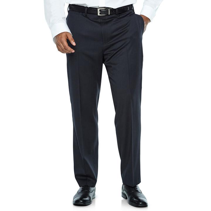 Collection By Michael Strahan Plaid Suit Pants - Big And Tall