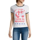 Short Sleeve Ringer Tee- Juniors