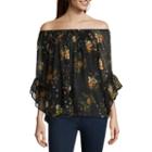 I Jeans By Buffalo Off-the-shoulder Blouse
