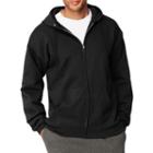 Hanes Sport Men's Fleece Hooded Jacket Sweatshirt