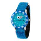 Sesame Street Blue Cookie Monster Time Teacher Strap Watch W003166