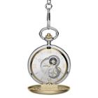 Claiborne Mens Two-tone Pocket Watch
