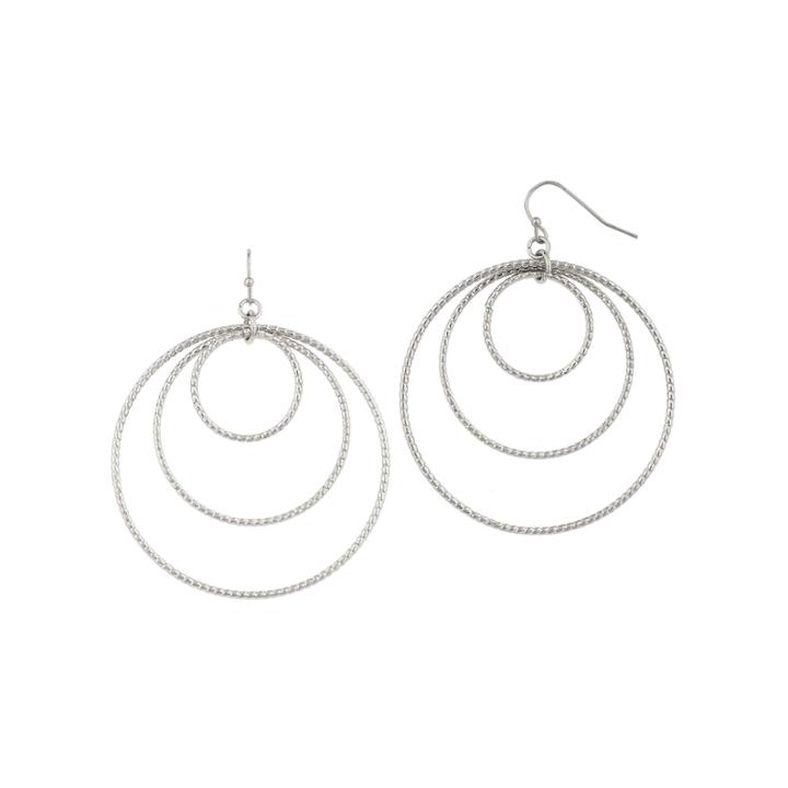 City Streets Hoop Earrings
