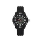 U.s. Polo Assn. Mens Blue Rubber Stainless Steel Strap Anadigi Watch