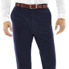 Men's Jf J. Ferrar Bright Blue Flat Front Stretch Super Slim Suit Pants