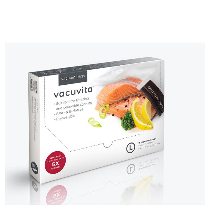 Vacuvita Resealable Large Vacuum Bags
