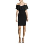Love Reigns Spaghetti Strap Popover Bodycon Dress - Juniors