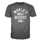 Father's Day Bestest Dad Graphic Tee