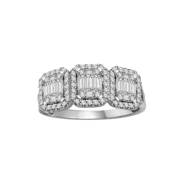 Limited Quantities 3/4 Ct.t.w. Diamond 14k White Gold Ring