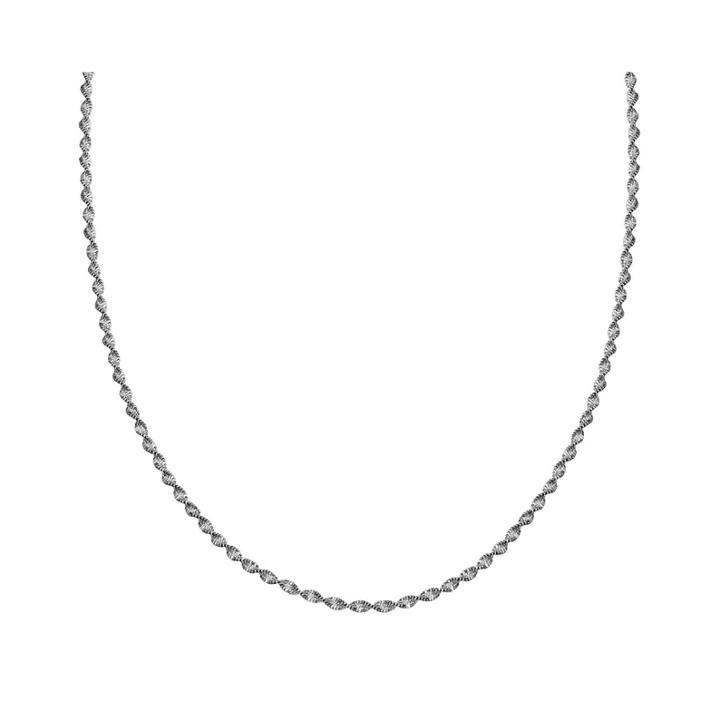 Silver Reflections&trade; Sterling Silver Butterfly Twist 18 Chain Necklace