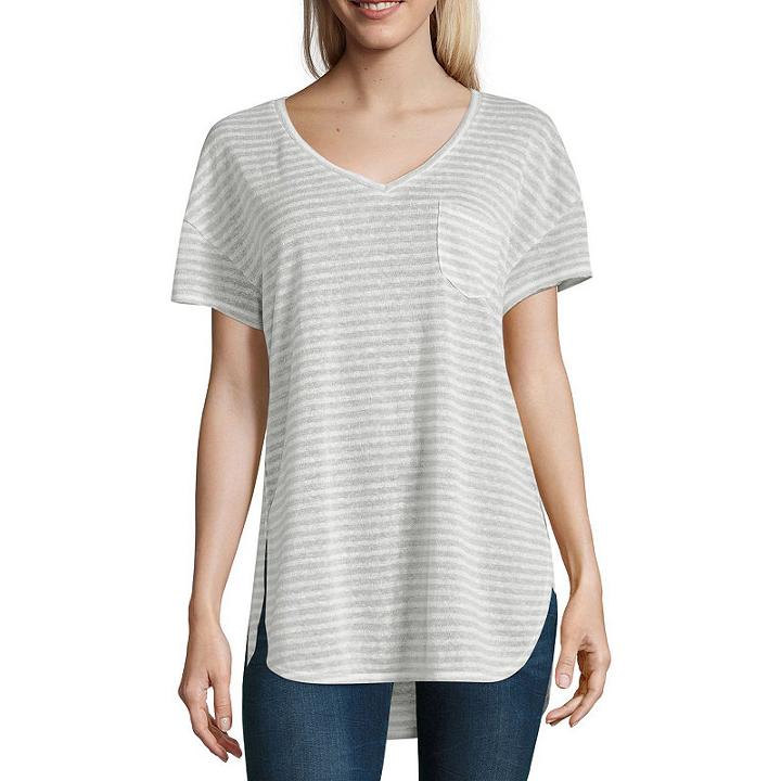 A.n.a Short Sleeve Pocket Tee