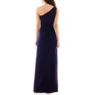 Simply Liliana One-shoulder Side-slit Gown