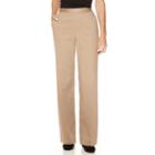 Alfred Dunner Textured Pull-on Pants