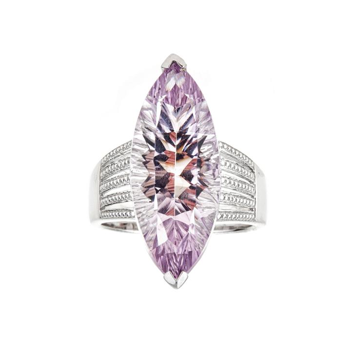 Limited Quantities Pink Amethyst Sterling Silver Ring