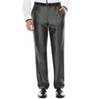 Men's Jf J. Ferrar Diamond Charcoal Shimmer Flat-front Slim Suit Pants