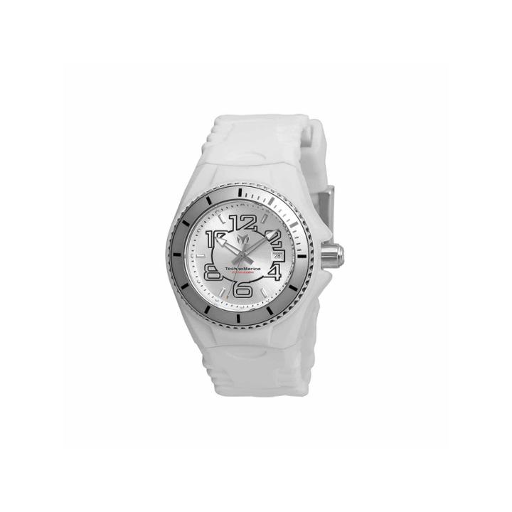 Techno Marine Womens White Strap Watch-tm-115124