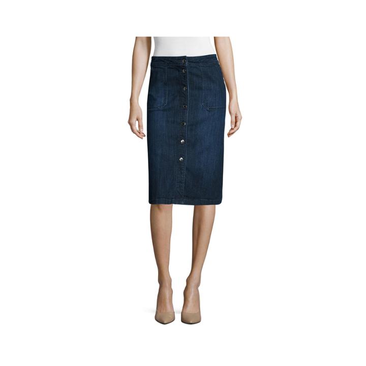 Liz Claiborne Denim Skirt - Tall