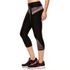 Xersion&trade; Space-dyed Colorblock Capris