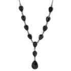 Mixit&trade; Jet Cabochon Y Chain Necklace