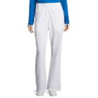Wonderwink Four-stretch Womens Fold-over Waist Pants -petite & Petite Plus