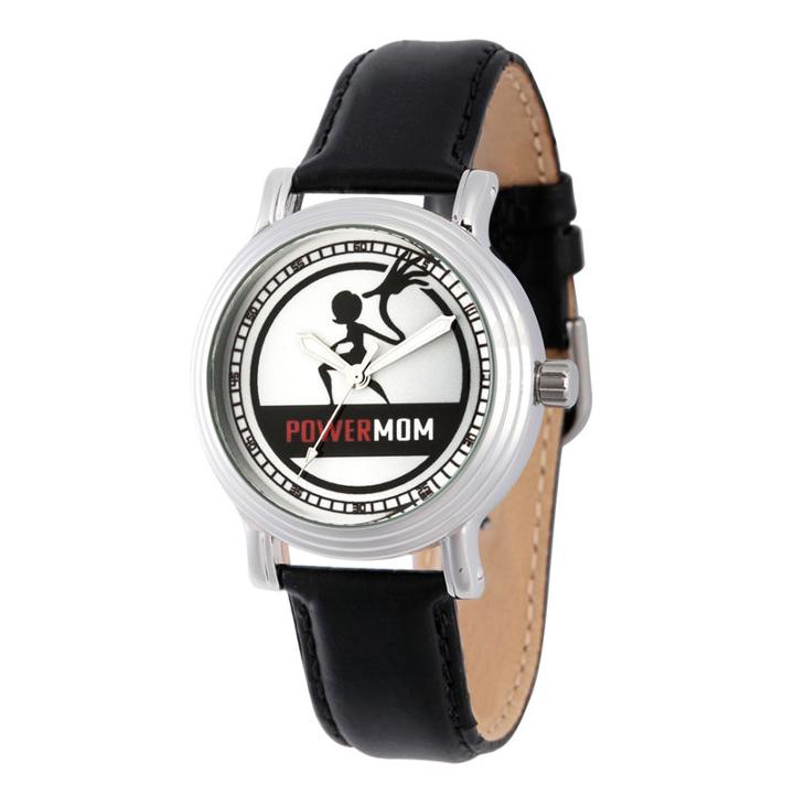 Disney The Incredibles 2 Womens Black Strap Watch-wds000582