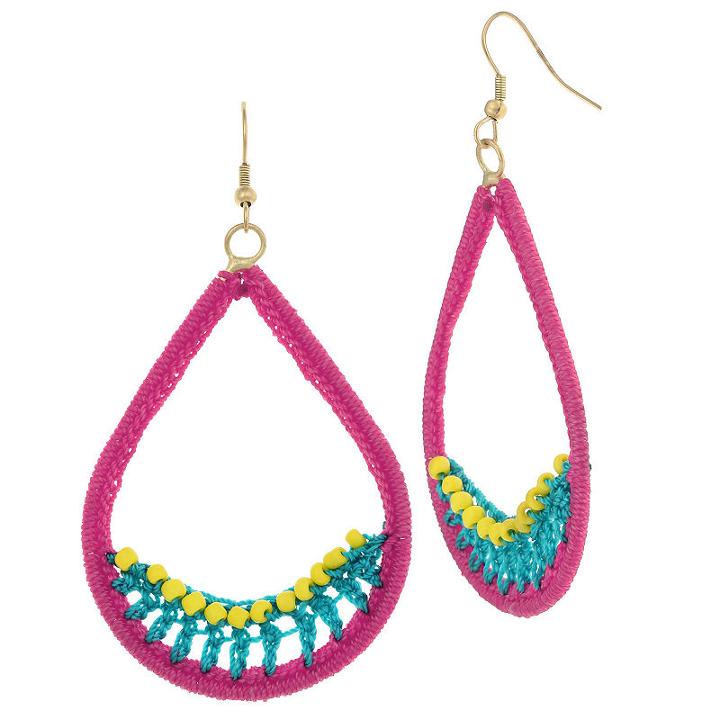 Decree 2 3/4 Inch Hoop Earrings