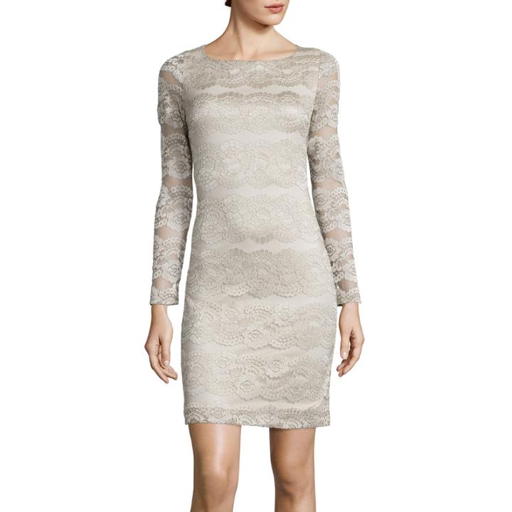 La Nouvelle Long-sleeve Renaissance Lace Shift