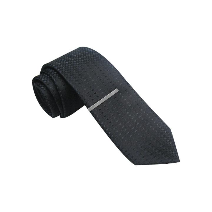 Jf J. Ferrar Textured Neat Skinny Tie
