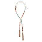 Mixit Blue Beaded Necklace