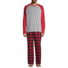 North Pole Trading Company Plaid Raglan 2 Piece Set -men's