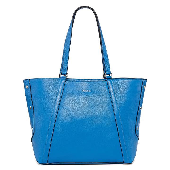 Perlina Nolly Leather Tote Bag