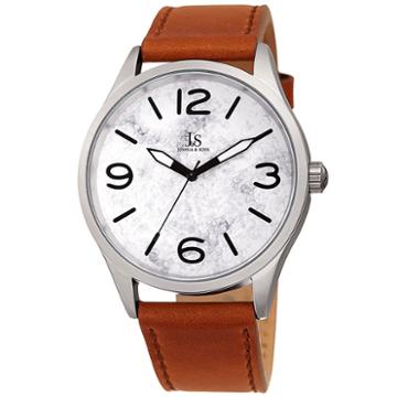 American Procurement Co Inc Mens Brown Strap Watch-j-144tn