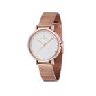 Fjord Womens Rose Goldtone Expansion Watch-fj-6019-44