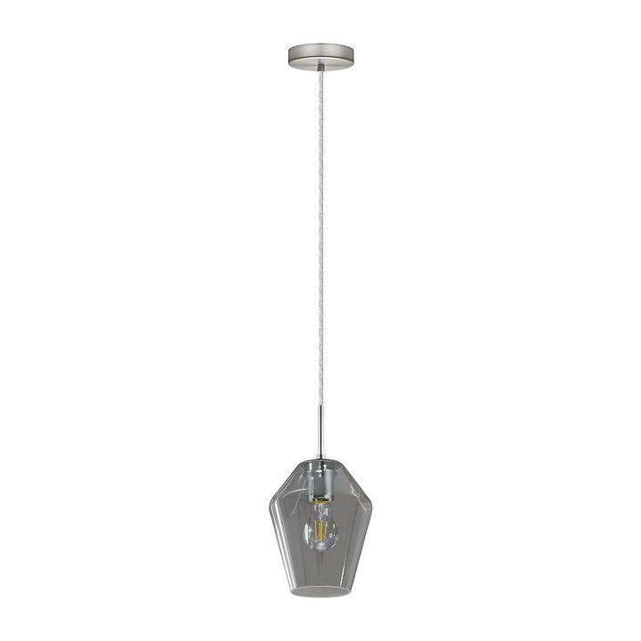 Eglo Murmillo 1-light 8 Inch Matte Nickel Pendantceiling Light