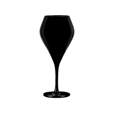 Qualia Glass Ebony 4-pc. Wine Glass