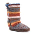 Muk Luks Trisha Acrylic Bootie Slippers
