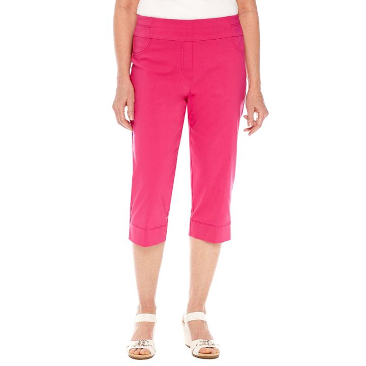 Alfred Dunner Reel It In Stretch Capris