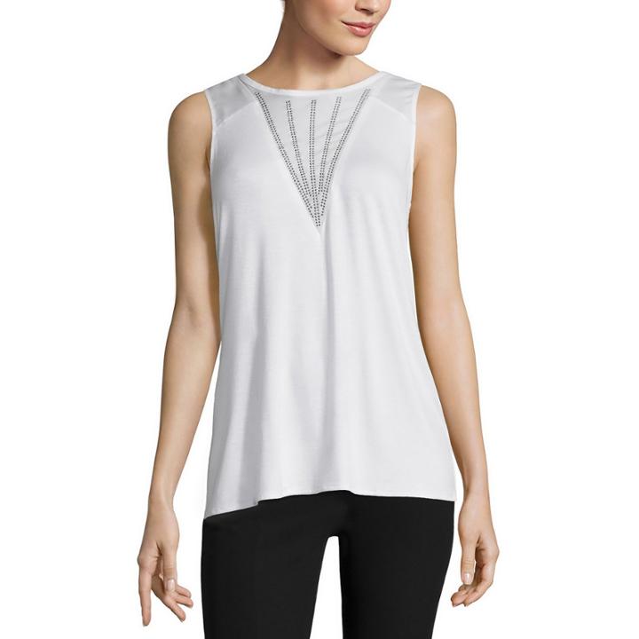 Worthington Heat Stud Detail Tank Top