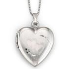Sterling Silver Double Heart Locket