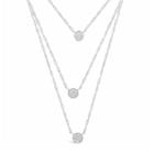 Womens 1/7 Ct. T.w. White Diamond Strand Necklace