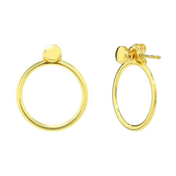 Sechic Round Earring Jackets