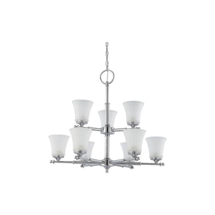 Filament Design 9-light Polished Chrome Chandelier