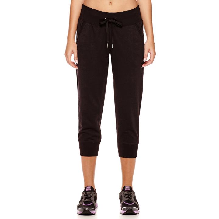 Xersion Studio French Terry Jogger Capris