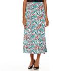 Black Label By Evan-picone Chevron Print Maxi Skirt