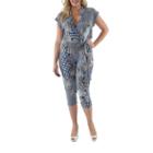 24/7 Comfort Apparel Paisley Jumpsuit