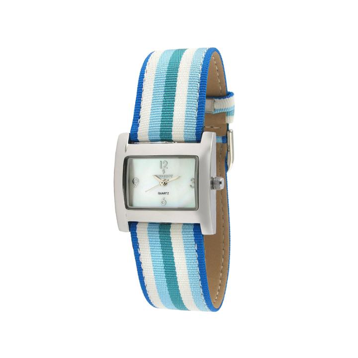 Peugeot Womens Blue Strap Watch-3016bl
