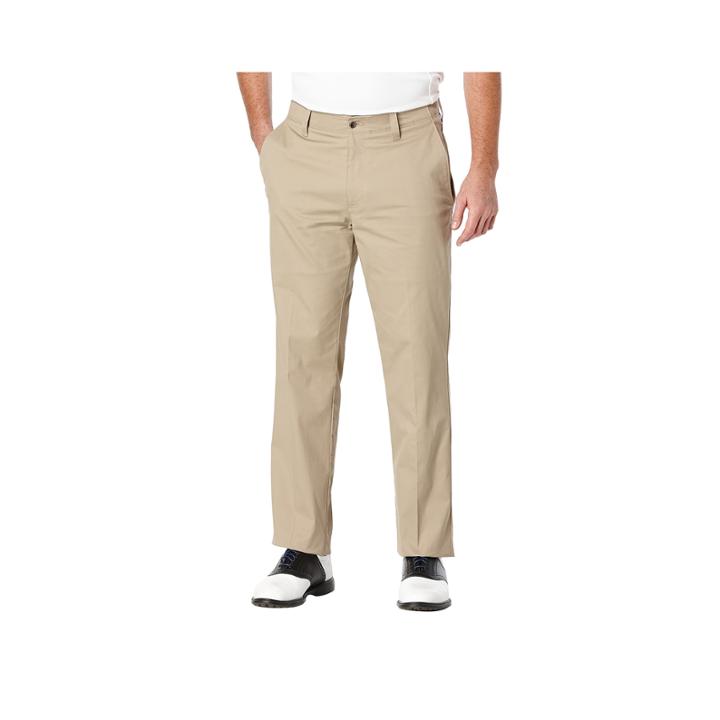 Pga Tour Golf Performance Flat-front Comfort Stretch Pants