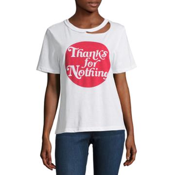 Thanks For Nothing Graphic T-shirt- Junior